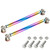 2 PCS Car Modification Adhesive Surrounded Rod Lever Front and Rear Bars Fixed Front Lip Back Shovel, Length: 20cm(Colour)