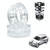 2 PCS Car Auto B Type Shock Absorber Spring Bumper Power Cushion Buffer, Spring Spacing: 34mm, Colloid Height: 62mm