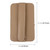 FUDAOCHE Multi-functional Auto Car Sun Visor Sunglasses Holder Card CD Storage Holder Pouch Bag(Brown)