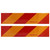 2 PCS Car Auto 56cm  13cm Rear Warning Sign Sticker For Truck and Van 2 PCS Car Auto 56cm  13cm Rear Warning Sign Sticker For Truck and Van