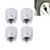 3R 3R-2115 4 PCS Universal Air Filter Shape Car Motor Bicycle Tire Valve Caps(Silver) 3R 3R-2115 4 PCS Universal Air Filter Shape Car Motor Bicycle Tire Valve Caps(Silver)