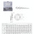 325 PCS Stainless Steel Spring Lock Washer Assorted Kit M2-M16 for Car / Boat / Home Appliance