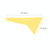 Window Film Handle Squeegee Tint Tool For Car Home Office, Medium Size(Yellow)