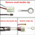 18 PCS Auto Car Plug Circuit Board Wire Harness Terminal Extraction Pick Connector Crimp Pin Back Needle Remove Tool