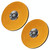 2 PCS Car Cover Lock Modified Hood Lock General Racing Car Cover Lock Modified Engine Cover Lock Racing Front Cover Lock with Keys(Yellow)