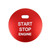 3D Aluminum Alloy Engine Start Stop Push Button Cover Trim Decorative Sticker for Mazda(Red)