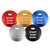 3D Aluminum Alloy Engine Start Stop Push Button Cover Trim Decorative Sticker for Mazda(Red)
