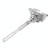 PS-409 Modified Car Antenna Aerial, Size: 24.0cm x 11.5cm(Silver)