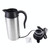 HJ-18A Stainless Steel Electric Mug 750ml DC 12V Car Electric Kettle Heated Mug Car Coffee Cup With Charger Cigarette Lighter Heating Cup Kettle Insulated Water Heater Mug