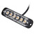 DC 12V-24V 2W 6LEDs SMD-2835 Lamps 17 Flash Patterns 3 Lines Car Flash Lamp Waterproof Car Truck Emergency Strobe Flash Warning Light, Cable Length: 90cm