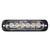 DC 12V-24V 2W 6LEDs SMD-2835 Lamps 17 Flash Patterns 3 Lines Car Flash Lamp Waterproof Car Truck Emergency Strobe Flash Warning Light, Cable Length: 90cm