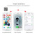 A2157 Car WiFi Reversing Rear View Large Wide-angle Starlight Night Vision Right Blind Spot Camera