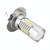 2 PCS H7-2835 10.5W 780LM 6500K 21 SMD 2835 LEDs Car DRL Headlights, DC 12~24V(White Light)