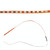 5 PCS Flow Style 45 LED 3528 SMD Waterproof Flexible Car Strip Light for Car Decoration, DC 12V, Length: 90cm(Pink Light)