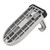 Multi-function Car Door Sill Step Pedals Pads (Silver)
