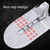 Multi-function Car Door Sill Step Pedals Pads (Silver)