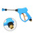 High Pressure Horn Shape Nozzle Clear Water Gun for Self-service Car Washing Machine, Outer Wire: 22 x 1.5
