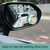 3R 3R-204 Car Blind Spot Rear View Round Mirror