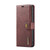 For Samsung Galaxy A73 5G DG.MING Crazy Horse Texture Detachable Magnetic Leather Phone Case(Red)
