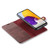 For Samsung Galaxy A73 5G DG.MING Crazy Horse Texture Detachable Magnetic Leather Phone Case(Red)
