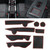 Car Water Cup Gate Slot Mats Plastic Red Anti-Slip Interior Door Pad for Mercedes-Benz C200L