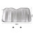 General Purpose Epe Car Sun Visor Before The File, Size: 140cm x 70cm(Silver)