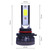 2 PCS 9005 DC9-36V / 36W / 8000K / 6000LM IP68 Car / Motorcycle Mini COB LED Headlight Lamps / Fog Light(Ice Blue Light)