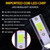 2 PCS 9005 DC9-36V / 36W / 8000K / 6000LM IP68 Car / Motorcycle Mini COB LED Headlight Lamps / Fog Light(Ice Blue Light)