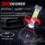 2 PCS 9005 DC9-36V / 36W / 8000K / 6000LM IP68 Car / Motorcycle Mini COB LED Headlight Lamps / Fog Light(Ice Blue Light)