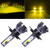 2 PCS H4 DC9-36V / 36W / 3000K / 6000LM IP68 Car / Motorcycle Mini COB LED Headlight Lamps / Fog Light(Gold Light)
