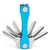 Portable Metal Key Storage Clip(Blue)