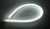 2 PCS 12V Car Daytime Running Lights Soft Article Lamp, White + Yellow Light, Length: 85cm