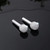 Crystal Car Aluminium Alloy Door Lock Modified Decoration (White)