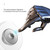 T5 Flower Version Aluminum Alloy Panel Fingerprint Drawer Lock(Blue)