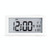 Automatic Night Light Electronic Clock Large Screen Adjustable Backlight Alarm Clock (White)