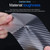 4 PCS 3cm x 3m Car Carbon Fiber Bumper Anti-Collision Strip 4 PCS 3cm x 3m Car Carbon Fiber Bumper Anti-Collision Strip