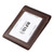 9037 Antimagnetic RFID Crazy Horse Texture Leather Wallet Billfold for Men and Women(Coffee)