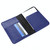 Litchi Texture Multifunctional Genuine Leather Passport Package for travel(Blue)