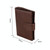 Antimagnet RFID Genuine Leather Wallet / Passport Package / Cowhide Card Slot for man(Coffee)
