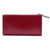 8236 Antimagnetic RFID Multi-function Oil Wax Leather Lady Wallet Large-capacity Purse (Red)