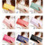 Fashion Argyles Texture Metal Crown 3-Folding Long Design PU Leather Wallet Coin Purse for Women(Pink)