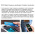 Genuine Cowhide Leather Crazy Horse Texture Zipper 3-folding Card Holder Wallet RFID Blocking Coin Purse Card Bag Protect Case for Men, Size: 12*9.5*3.5cm(Black)
