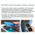 Cowhide Leather Litchi Texture Open Type Solid Color Card Holder RFID Blocking Card Bag Protective Case(Brown)