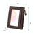 Cowhide Leather Solid Color Zipper Card Holder Wallet RFID Blocking Card Bag Protect Case Coin Purse, Size: 11*8*1.5cm(Coffee)