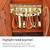 2001 Horizontal Square Litchi Texture Wallet Clutch Bag for Ladies, with Detachable Hand Strap & 6 Key Rings(Orange)