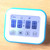 Kitchen Timer Digital Alarm Clock Large LCD Touch Screen Come with Night Light for Cooking Baking(Black)