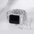Colorful Diamond Stainless Steel Watch Band for Apple Watch Ultra 49mm&Watch Ultra 2 49mm / Series 9&8&7 45mm / SE 3&SE 2&6&SE&5&4 44mm / 3&2&1 42mm(Gold)