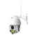 Wireless Surveillance Camera HD PTZ Home Security Outdoor IP66 Waterproof Network Dome Camera, Support Night Vision & Motion Detection & TF Card, AU Plug