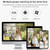 QX2 4G (US Version) 1080P HD 360 Degrees Panoramic Day and Night Full-color IP66 Waterproof Smart Camera, Support Motion Detection / Two-way Voice / TF Card, UK Plug