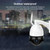 QX5 2.0 Million Pixels 1080P HD 20X Zoom Wireless WiFi Dome Smart Camera, Support Infrared Night Vision / Motion Detection / Voice Intercom / TF Card, US Plug